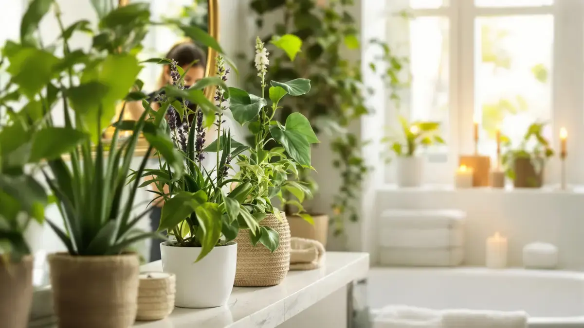 Diese 6 unverzichtbaren Pflanzen, um die Luft in Ihrem Badezimmer diesen Herbst zu reinigen und Gerüche zu vertreiben