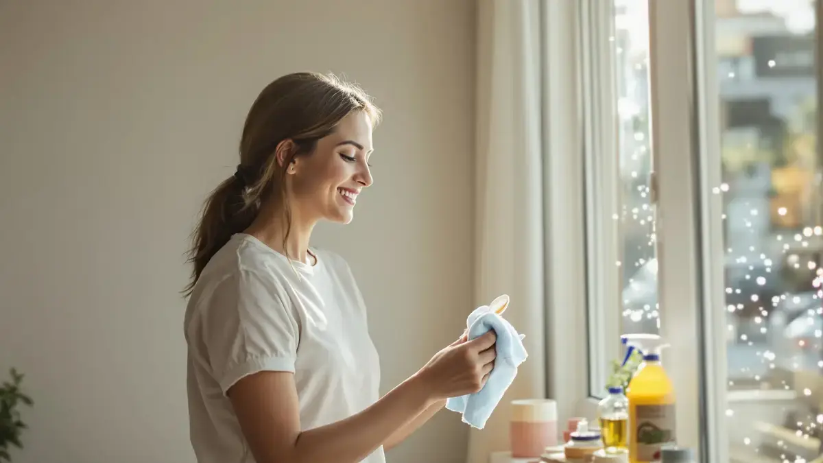 Ein Teelöffel genügt, damit die Fenster ohne jeglichen Reinigungsaufwand glänzen
